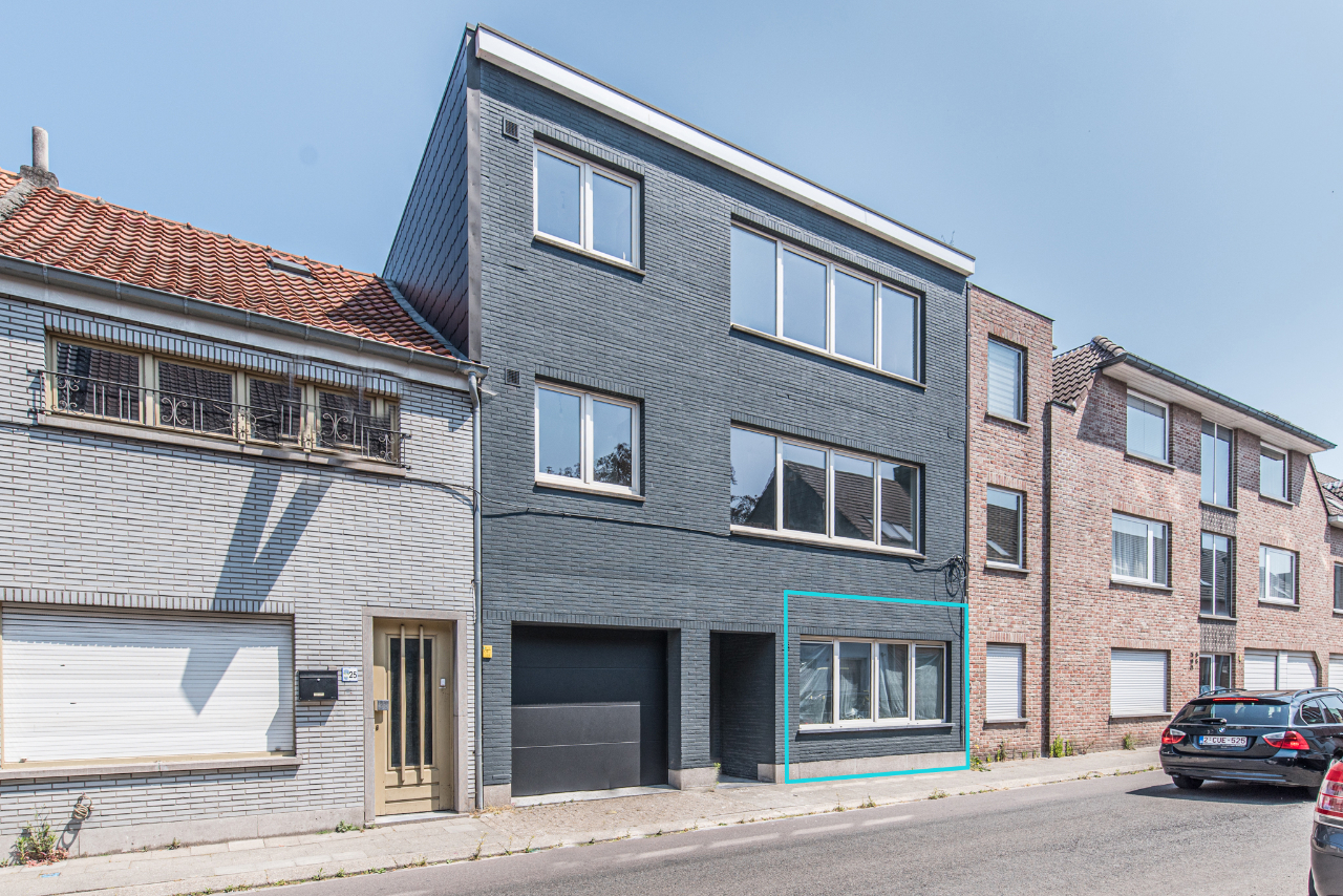 Afbeelding van Compleet gerenoveerd gelijkvloersappartement met 1 slaapkamer!