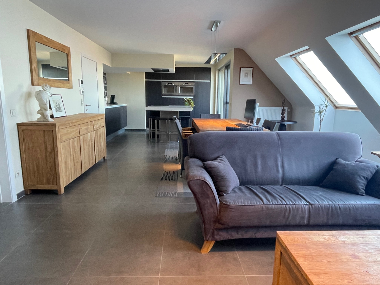 Afbeelding van Prachtig dakappartement met 2 slaapkamers!