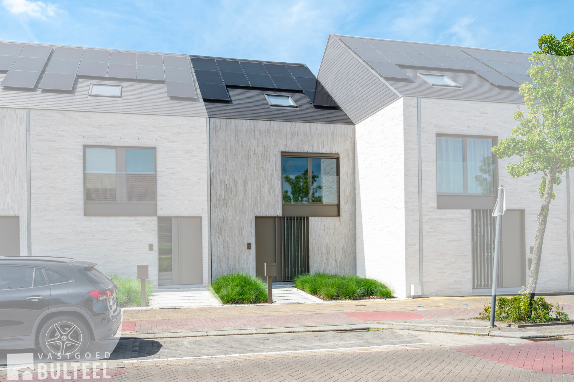 Afbeelding van Hedendaagse BEN-woning met 4 slaapkamers, tuin en carport.