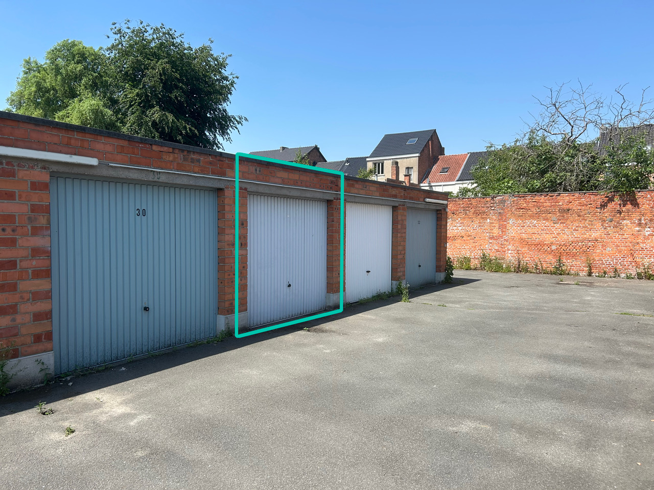 Afbeelding van Garagebox nabij het centrum van Sint-Niklaas.
